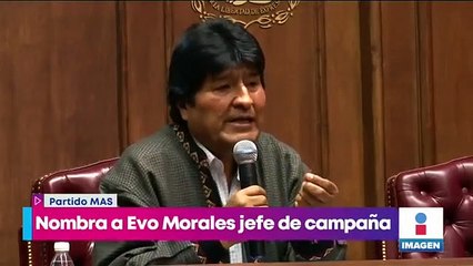 Download Video: Evo Morales será jefe de campaña en las próximas elecciones de Bolivia