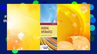 Full E-book  Nursing Informatics and the Foundation of Knowledge Complete