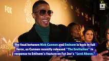 Nick Cannon Fires Back at Eminem in Ongoing Diss Track Battle