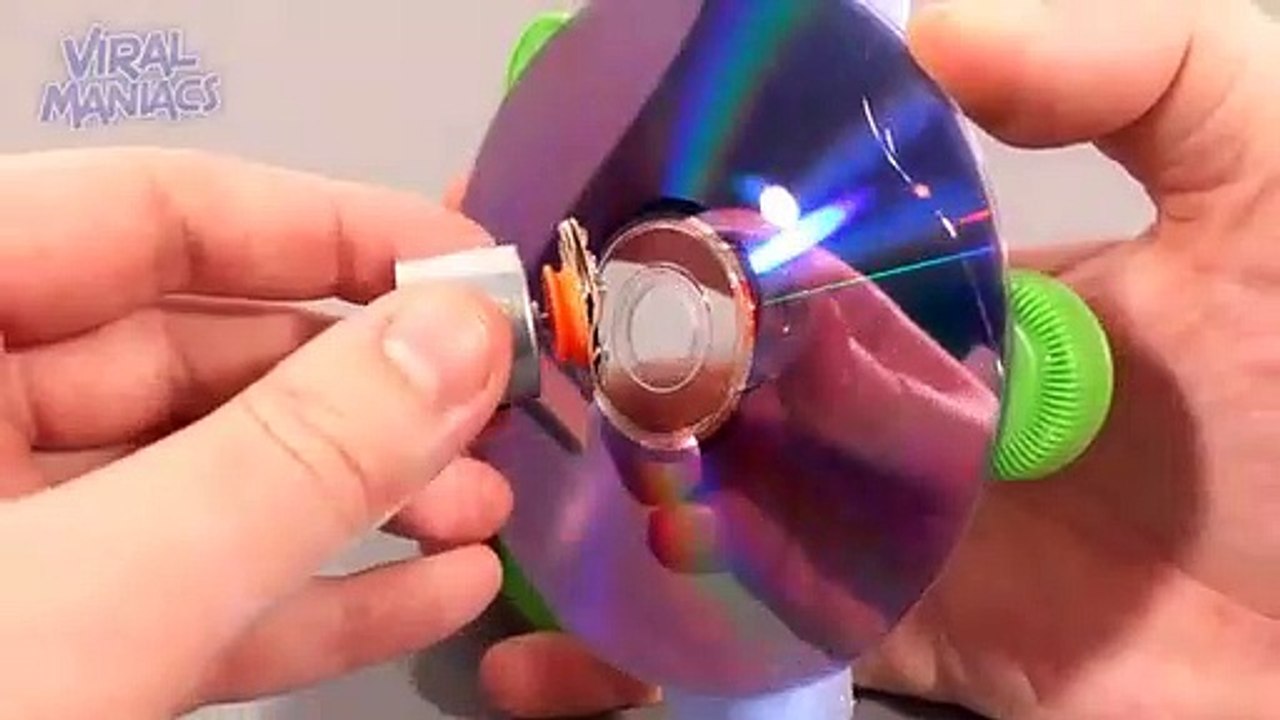 How To Make Working Model Of Wind Turbine To Power Cardboard House - DIY Project