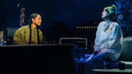 Billie Eilish & Alicia Keys Perform 'Ocean Eyes' on 'Late Late Show' | Billboard News