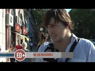 1M: las reacciones de la gente.