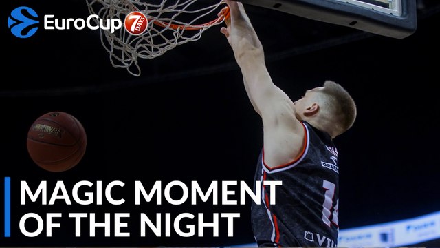7DAYS Magic Moment of the Night: Martynas Echodas, Rytas Vilnius