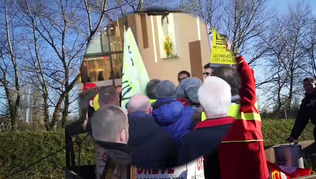 MACON-INFOS :  MANIFESTATION DU 10 DECEMBRE À CRÊCHES
