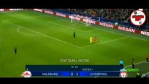 Mohamed Salah Incredible Angle Goal vs RB Salzburg