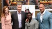 Kevin Hart’s Full Handprint and Footprint Ceremony with Dwayne Johnson, Will Ferrell, Karen Gillan