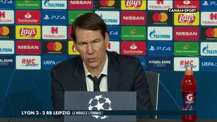 Late Football Club - La réaction de Rudi Garcia après Lyon / Leipzig