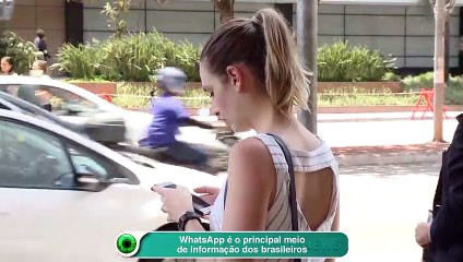 WhatsApp é o principal meio de informação dos brasileiros