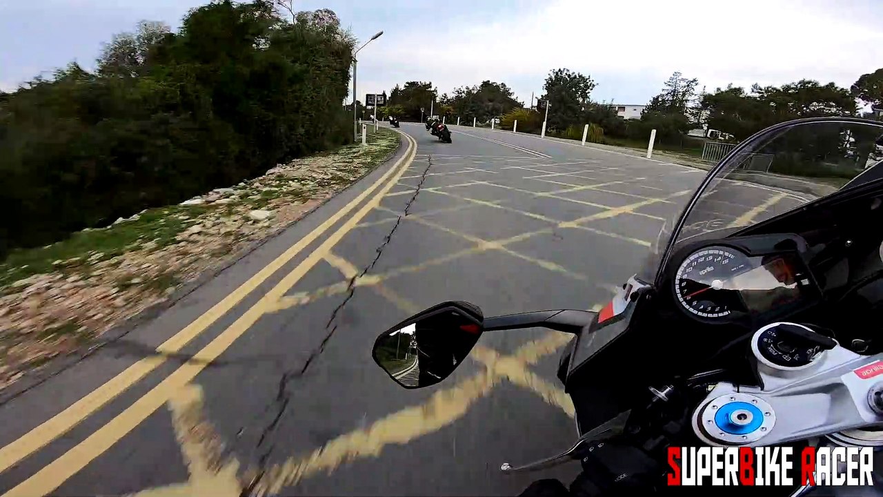 Riding Aprilia Rsv4Rf