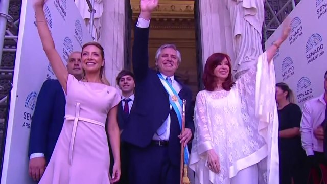 페르난데스 아르헨 대통령 취임...4년 임기 시작 / YTN