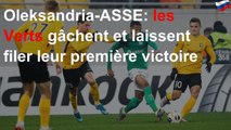 Oleksandria-ASSE: les Verts gâchent et laissent filer leur première victoire