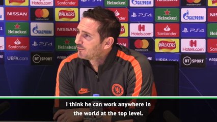 Скачать видео: Sacked Ancelotti 'can work anywhere in the world' - Lampard