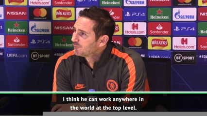 Sacked Ancelotti 'can work anywhere in the world' - Lampard