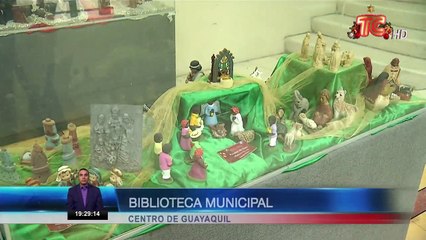 Más de 150 pesebres se exhiben en Biblioteca Municipal