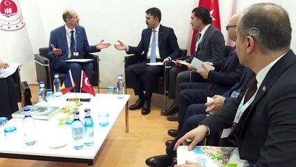 Bakan Kurum, Moldovalı mevkidaşı Ion Perju ile görüştü - MADRİD