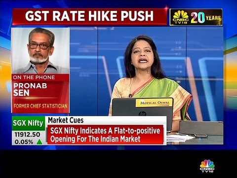 Increase in GST rates may lead to disruption, says former chief statistician Pronab Sen