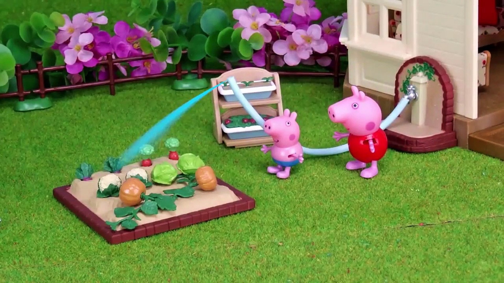 Peppa Pig de Vacaciones en la Casa de Calico Critters con Piscina de  Playmobil - video Dailymotion