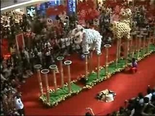 Acrobatic Lion Dance