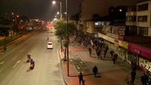 Policías y manifestantes se enfrentan en inmediaciones Universidad Nacional de Colombia