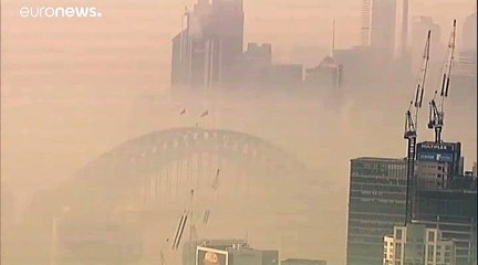 شاهد: تدهور نوعية الهواء في شرق أستراليا بسبب حرائق الغابات