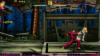 Kof HD 2019 -  Test 01 Takuma HD y Stage HD de Kof 98 con parallax