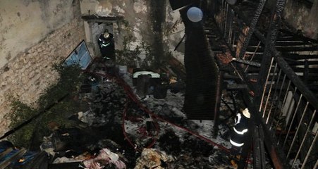 Aynı gün iki kez yanan evden aile dramı çıktı