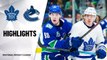 NHL Highlights | Maple Leafs @ Canucks 12/10/19