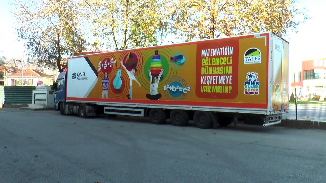 QNB Finansbank Tales Matematik Müzesi Tırı çocuklarla buluştu - SAKARYA