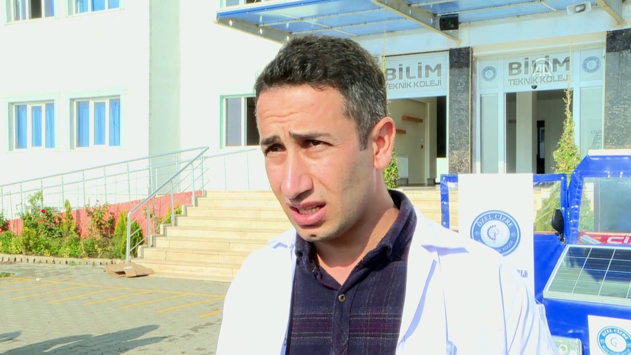 Şırnaklı öğrenciler güneş enerjisiyle çalışan araç üretti