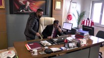 Başsavcı Uğurlu ve Emniyet Müdürü Aydoğan, AA'nın 'Yılın Fotoğrafları' oylamasına katıldı - SİVAS