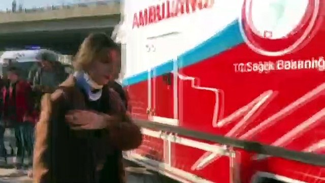 25 kişinin yaralandığı otobüs kazasının görüntüleri ortaya çıktı
