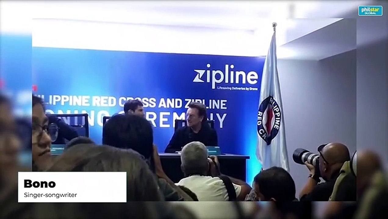 Bono of U2 has a soft message for Duterte