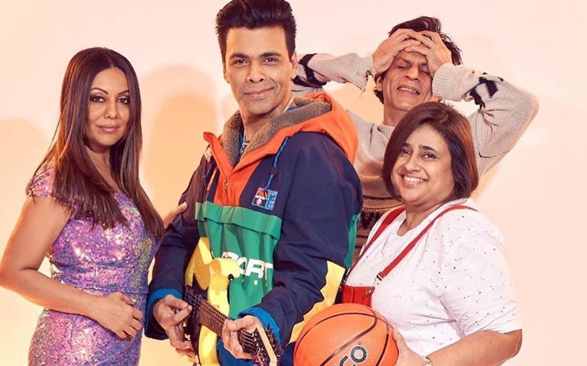 Shah Rukh Khan Is Embarrassed As He Photobombs Rahul Karan Johar And Tina Gauri Khan’s Kuch Kuch Hota Hai Moment
