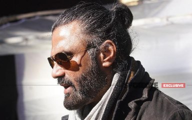 Suniel Shetty’s First Picture As The Stylised Villain From Rajinikanth Starrer Darbar Right Here