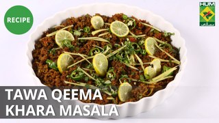 Tawa Qeema Khara Masala | Mehboob's Kitchen | Masala TV | Mehboob Khan