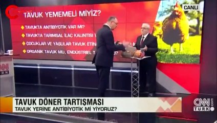 Tavuk yemeli miyiz? Canlı yayında yanıt verdi Kalan