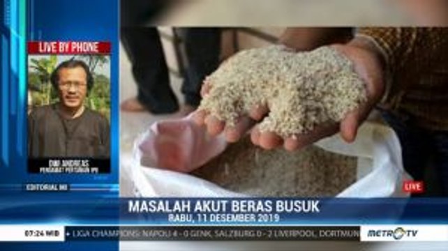 Bedah Editorial MI: Masalah Akut Beras Busuk