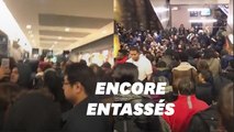 À la Gare du Nord, au 7e jour de grève, la cohue a repris le dessus