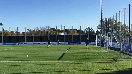 Rennes - Lazio - La rifinitura a Formello