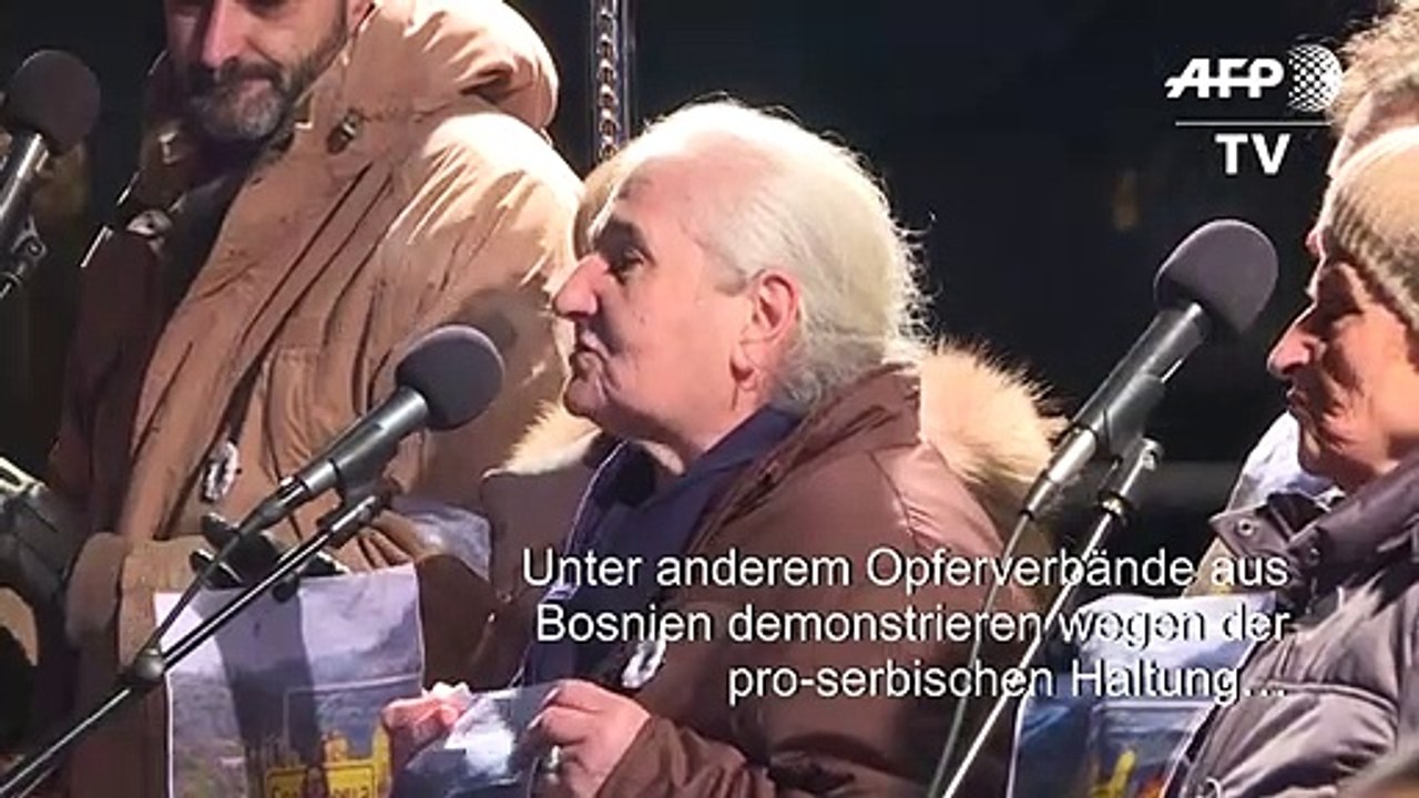 Proteste gegen Nobelpreisverleihung an Peter Handke