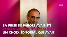 Eric Zemmour poursuivi en justice après son discours polémique sur LCI