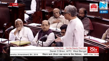 The makers of this bill has drawn from Nazi copy book: Derek O' Brien on CAB