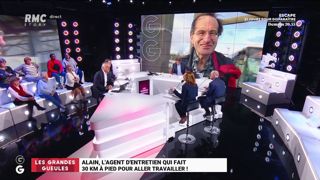 Les tendances GG : Alain, l'agent d'entretien qui fait 30 km à pied pour aller travailler ! - 11/12