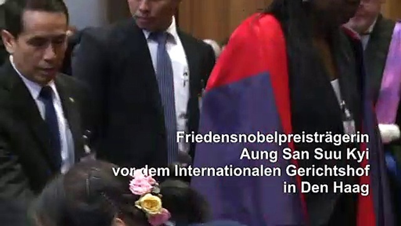 Suu Kyi verteidigt Myanmar gegen Vorwürfe des Völkermords an Rohingya