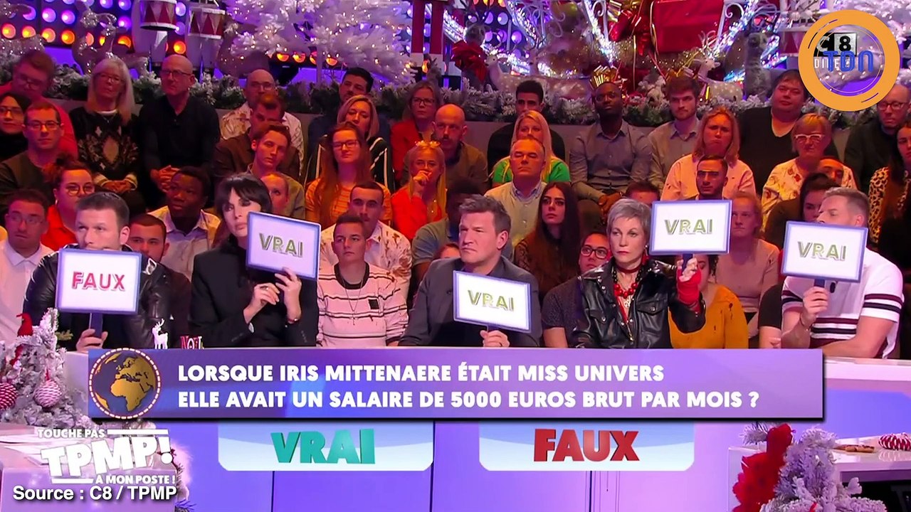 Cyril Hanouna révèle le salaire d'Iris Mittenaere pendant son mandat de Miss Univers !