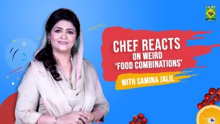 Samina Jalil Reacts On Weird Food Combinations | Masala TV