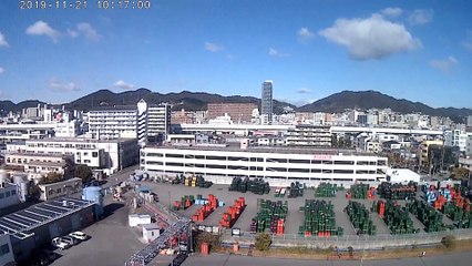 【Japanese landscape 6 】An action camera was attached to the crane truck to shoot the scenery at a high place.　Paysage japonais　Japanische Landschaft　Paesaggio giapponese　Paisaje japones　Japans landschap　Японский пейзаж　日本風景