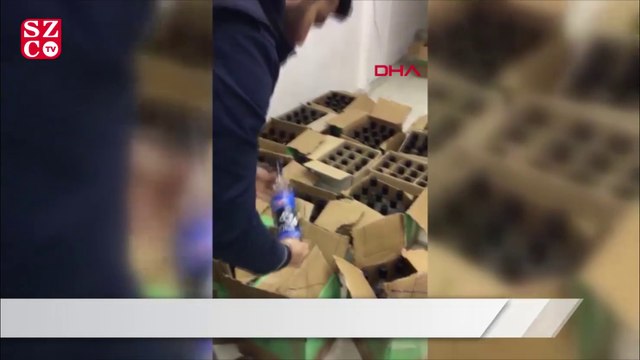 Yılbaşı öncesi sahte içki operasyonu