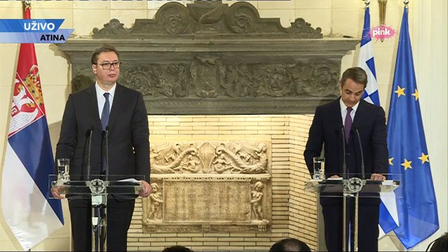 MICOTAKIS PRIZNAO PRED VUČIĆEM DA SE NE SLAŽU U JEDNOJ JEDINOJ STVARI: Predsednik Srbije i premijer Grčke će večeras biti na dve različite strane ali CRVENO BELI klub će sigurno pobediti!