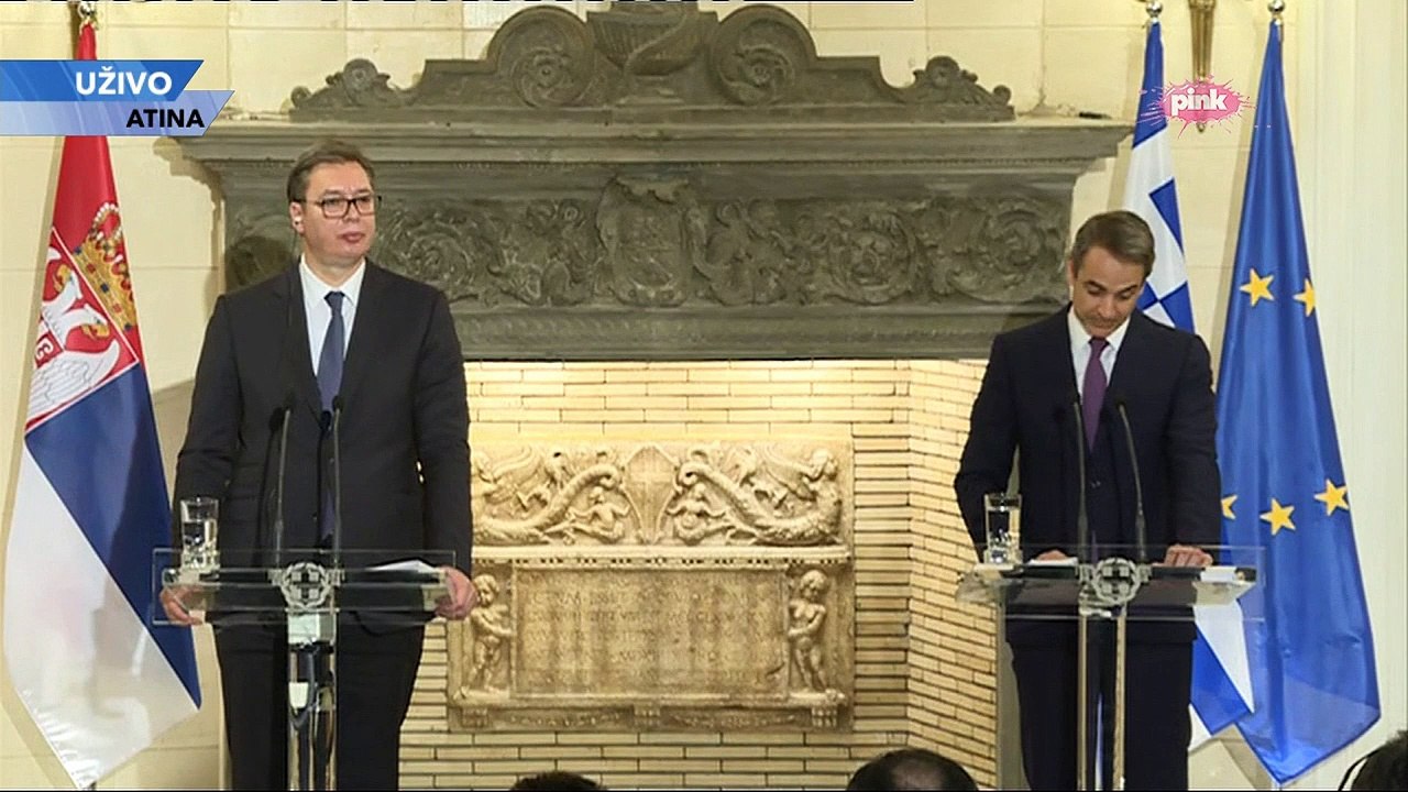 MICOTAKIS  PRIZNAO PRED VUČIĆEM DA SE NE SLAŽU U JEDNOJ JEDINOJ STVARI: Predsednik Srbije i premijer Grčke će večeras biti na dve različite strane ali CRVENO BELI klub će sigurno pobediti!